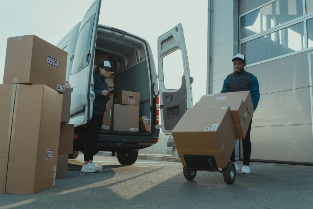Equipo profesional de empresa de transporte en Burgos